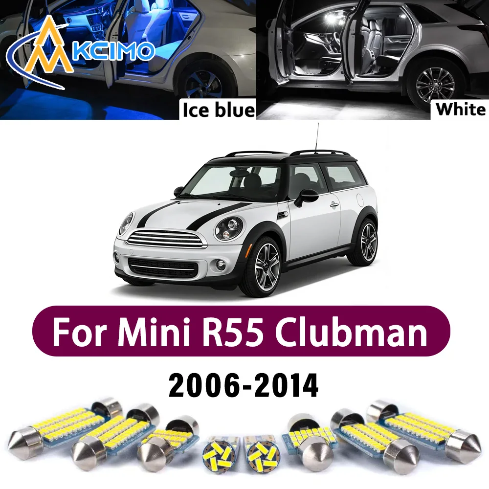 High Lumen CANBUS Error Free LED Interior Light Kit For Mini R55 Clubman 2006-2014 Map Trunk Reading Dome Lamp Bulbs Set
High Lumen CANBUS Error Free LED Interior Light Kit For Mini R55 Clubman 2006-2014 Map Trunk Reading Dome Lamp Bulbs Set
