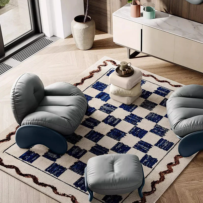 Nordic designer creative single sofa chair light luxury living room balcony leisure lazy chair modern simple recliner
Nordic designer creative single sofa chair light luxury living room balcony leisure lazy chair modern simple recliner