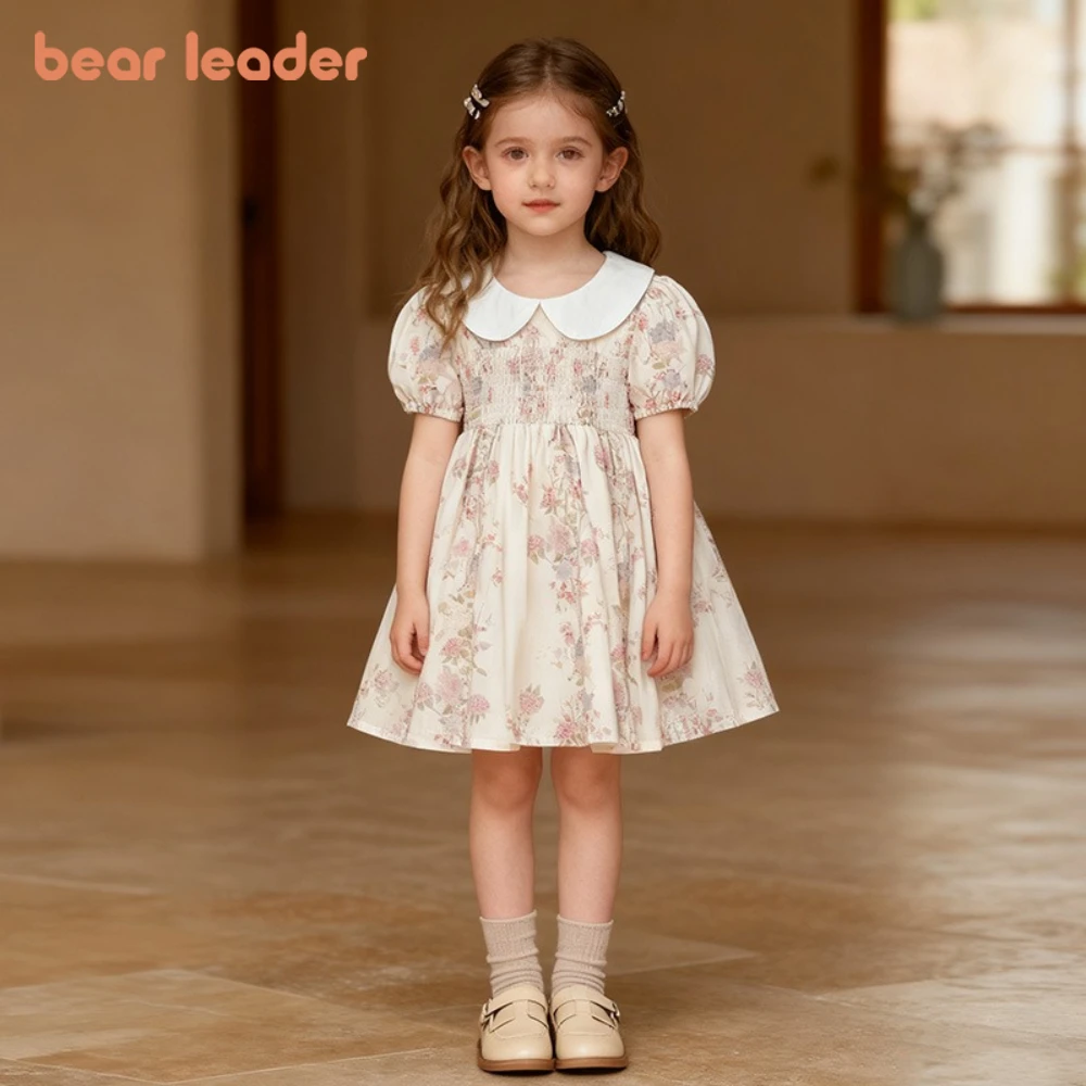 Летнее платье Bear Leader 2026 в корейском стиле, бежевое, с коротким рукавом, для девочек 2-6 лет, с цветочным принтом, с отложным воротником, платье принцессы
Летнее платье Bear Leader 2026 в корейском стиле, бежевое, с коротким рукавом, для девочек 2-6 лет, с цветочным принтом, с отложным воротником, платье принцессы