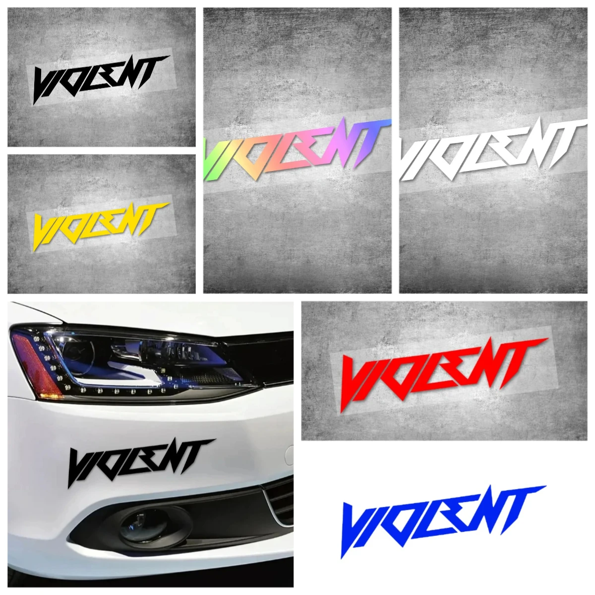 Violent Design Motorcycle Sticker Waterproof Vinyl Decal for Helmet Motocross Decoration Protective Sunscreen Resistant
Violent Design Motorcycle Sticker Waterproof Vinyl Decal for Helmet Motocross Decoration Protective Sunscreen Resistant