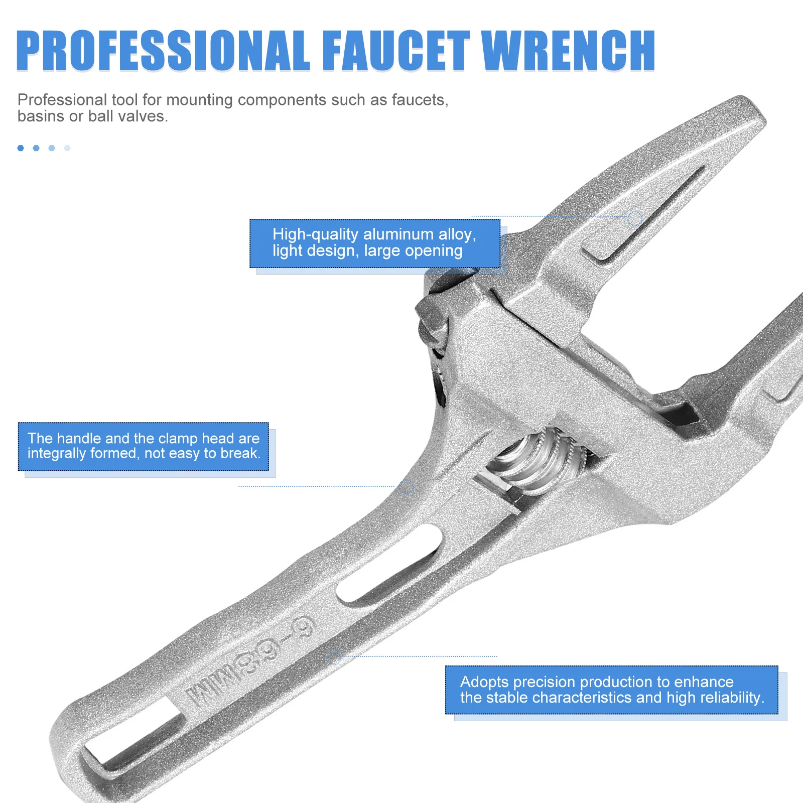 2pcs 10 Inch Adjustable Wrench Heavy Duty Basin Spanner For Faucet Valve Pipe Shower Repair Monkey Tool Plumbing Hand Tool
2pcs 10 Inch Adjustable Wrench Heavy Duty Basin Spanner For Faucet Valve Pipe Shower Repair Monkey Tool Plumbing Hand Tool