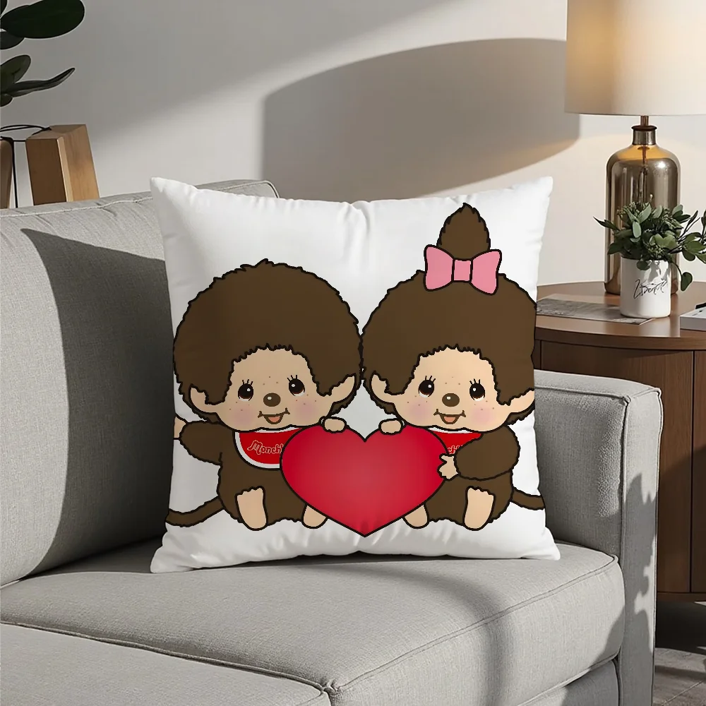 Cartoon M-Monchhichis Pillow Case Plush Fabric Soft Pillowcase Double Sided Print Cushion Cover Household Gifts
Cartoon M-Monchhichis Pillow Case Plush Fabric Soft Pillowcase Double Sided Print Cushion Cover Household Gifts