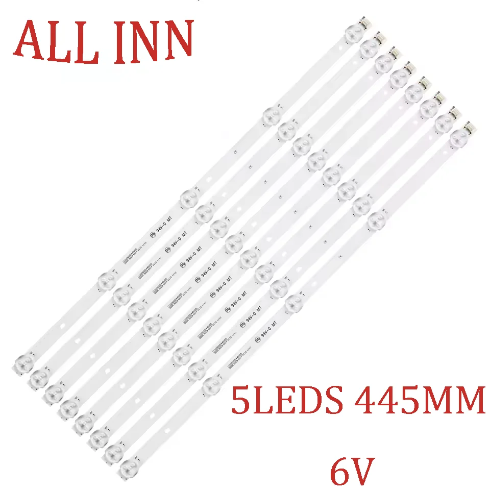 Лента светодиодной подсветки 445 мм для 50 дюймов LE-8815A LE-8822A CC02500D445V05 500C 5S1P 4X10 1210 50A6 LE50U51A
Лента светодиодной подсветки 445 мм для 50 дюймов LE-8815A LE-8822A CC02500D445V05 500C 5S1P 4X10 1210 50A6 LE50U51A