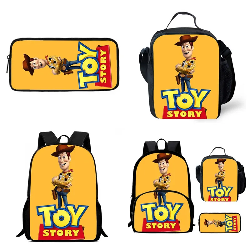 3Pcs Set Disney School Backpack with Front Pouch ,Lunch Bags,Pencil Bags for Aged 5-10,Cartoon ToyStory School Bags for Boy Girl
3Pcs Set Disney School Backpack with Front Pouch ,Lunch Bags,Pencil Bags for Aged 5-10,Cartoon ToyStory School Bags for Boy Girl