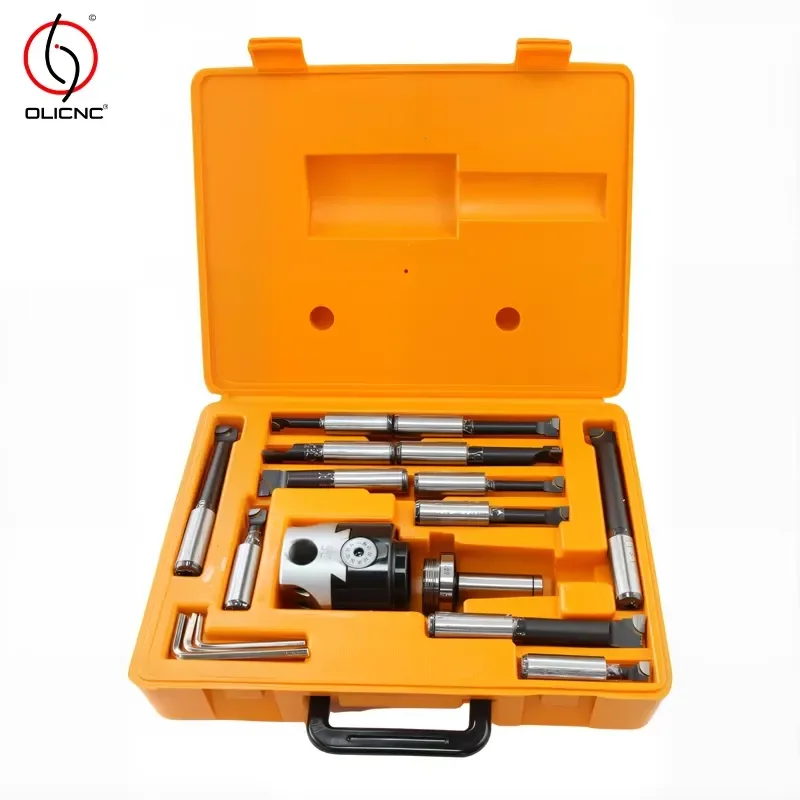Machine Tools F1 Type 12mm Boring Head and C20 C25 C32 Straight Boring Shank with 9PCs Boring Cutter Set
Machine Tools F1 Type 12mm Boring Head and C20 C25 C32 Straight Boring Shank with 9PCs Boring Cutter Set