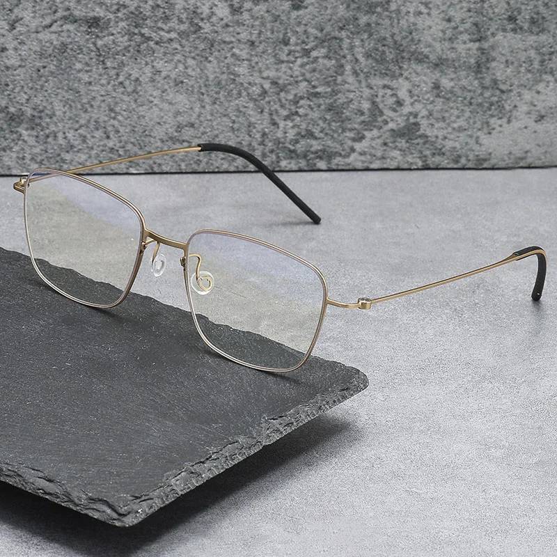 Titanium Trapezoidal Eyeglasses Frame Optical 5530 Denmark Designer Handmade Prescription Reading Eyewear For Women Screwless
Titanium Trapezoidal Eyeglasses Frame Optical 5530 Denmark Designer Handmade Prescription Reading Eyewear For Women Screwless
