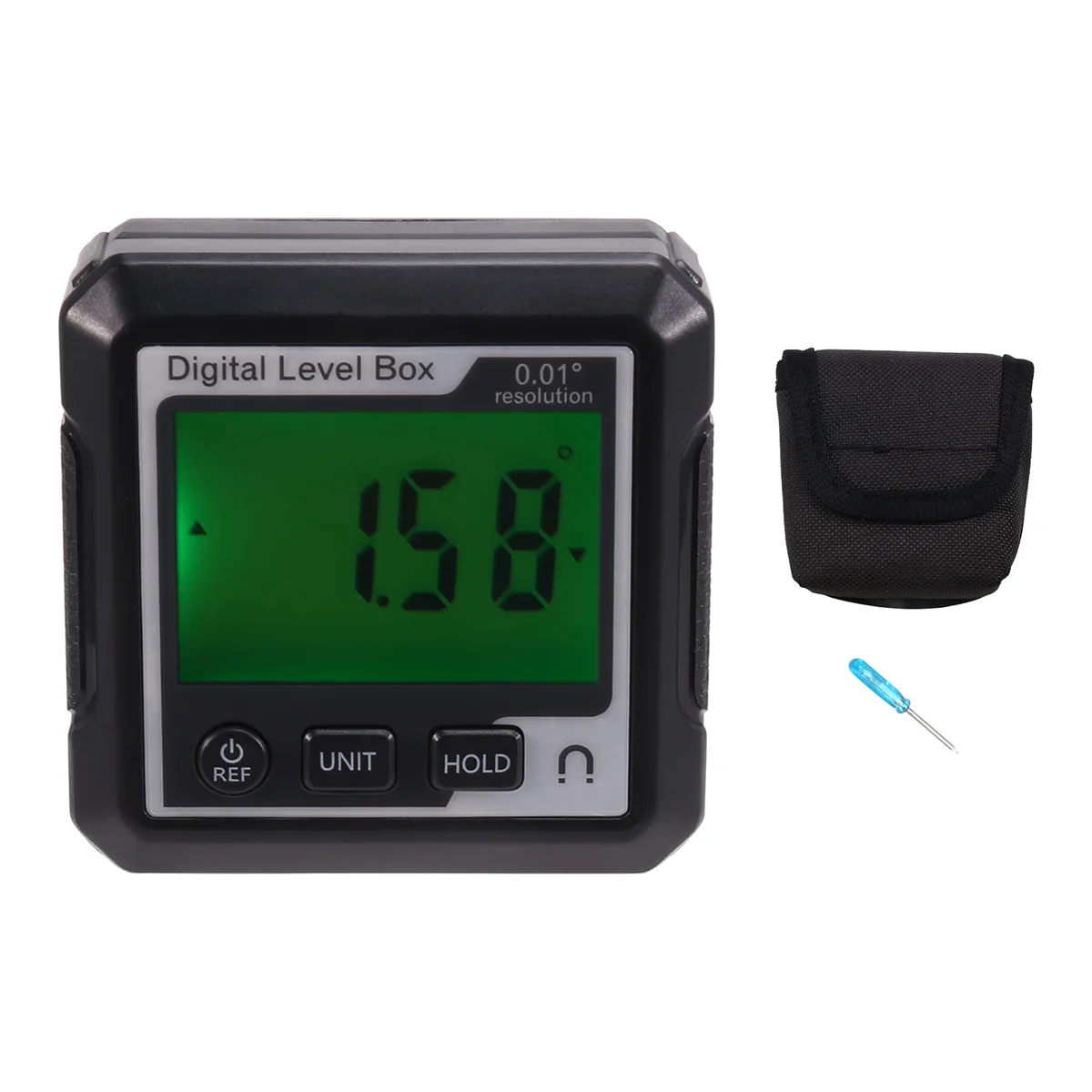 HHTL Digital Electronic Level Digital Angle Fnder 90°Magnetic Inclinometer Protractor Precision Level Measuring Inclinometer
HHTL Digital Electronic Level Digital Angle Fnder 90°Magnetic Inclinometer Protractor Precision Level Measuring Inclinometer