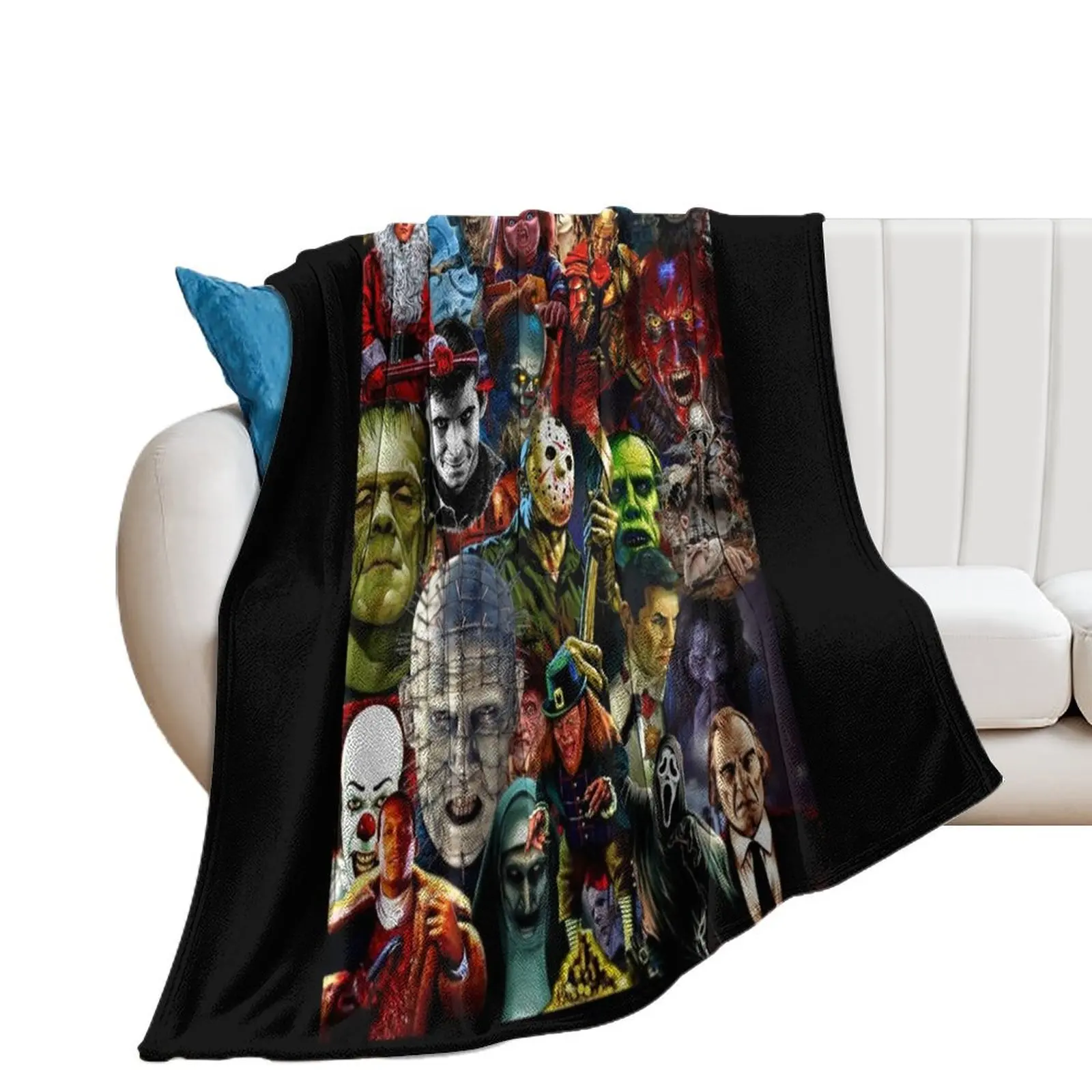 Ultimate Collage Of Horror Throw Blanket Soft Plaid Extra Large Throw cosplay anime Blankets
Ultimate Collage Of Horror Throw Blanket Soft Plaid Extra Large Throw cosplay anime Blankets