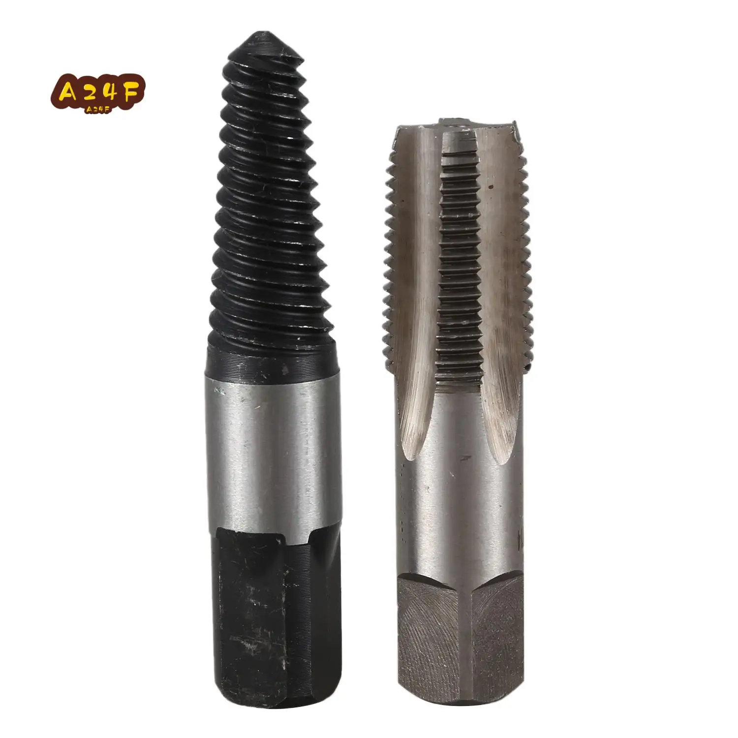 A24F-2Pcs Screw Extractor Water Pipe Broken Pipe Extractor Water Pipe Thread Repair Tap Set
A24F-2Pcs Screw Extractor Water Pipe Broken Pipe Extractor Water Pipe Thread Repair Tap Set