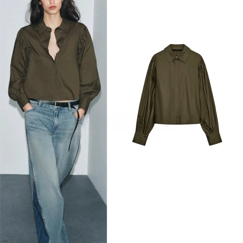 mat Winter New Women's irt Straight Hem Bubble Sve Turn-down Collar Long Polyester Fiber Skin-friendly Breathable
mat Winter New Women's irt Straight Hem Bubble Sve Turn-down Collar Long Polyester Fiber Skin-friendly Breathable