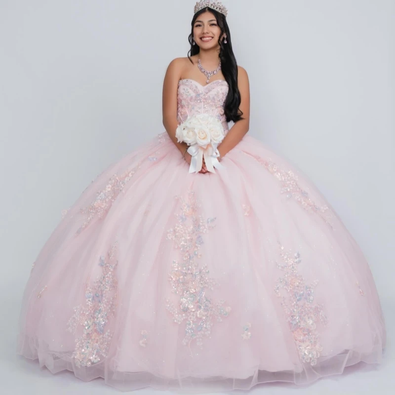 Розовое блестящее платье для квинсеаньеры, бальное платье с открытыми плечами, аппликациями из кружева, бисером, кристаллами, тюлем, корсетом, для вечеринки, дня рождения, Sweet 16
Розовое блестящее платье для квинсеаньеры, бальное платье с открытыми плечами, аппликациями из кружева, бисером, кристаллами, тюлем, корсетом, для вечеринки, дня рождения, Sweet 16