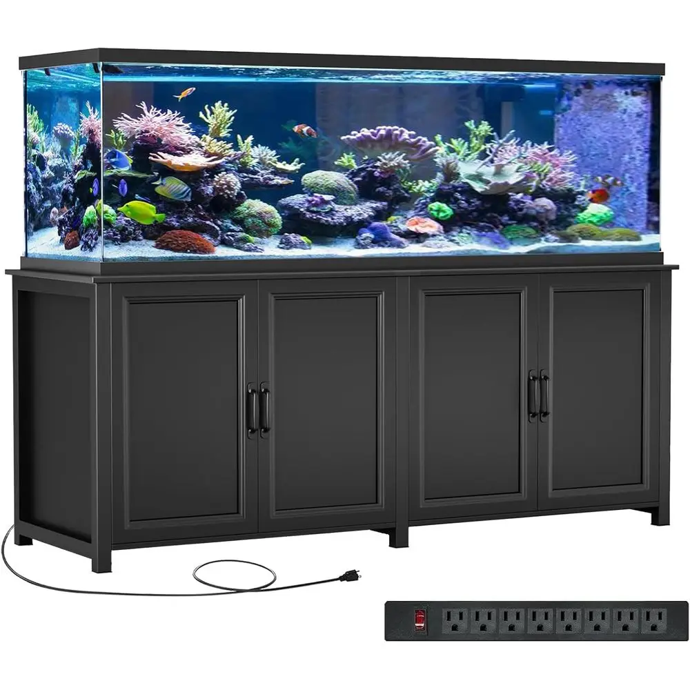 Sturdy 180-200 Gallon Aquarium Stand for 72x24 Tanks, Supports 2200 lbs, Ideal for 125-200 Gallon Fish Tanks
Sturdy 180-200 Gallon Aquarium Stand for 72x24 Tanks, Supports 2200 lbs, Ideal for 125-200 Gallon Fish Tanks