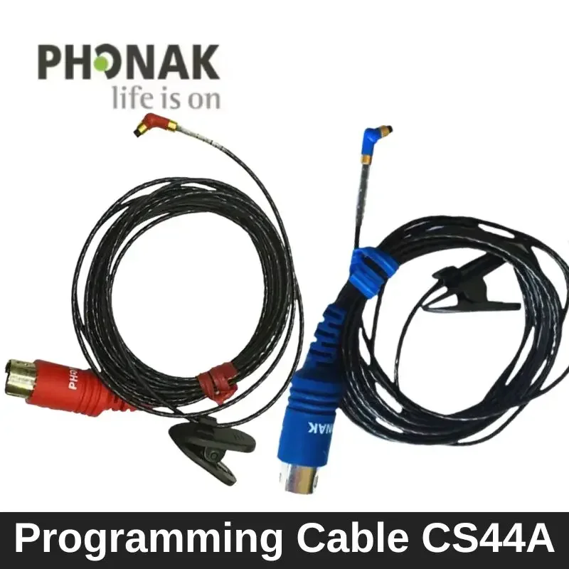 Original Phonak CS44A Digital Programming Cable Accessory for Phonak Unitron BTE Digital Hearing Aids
Original Phonak CS44A Digital Programming Cable Accessory for Phonak Unitron BTE Digital Hearing Aids