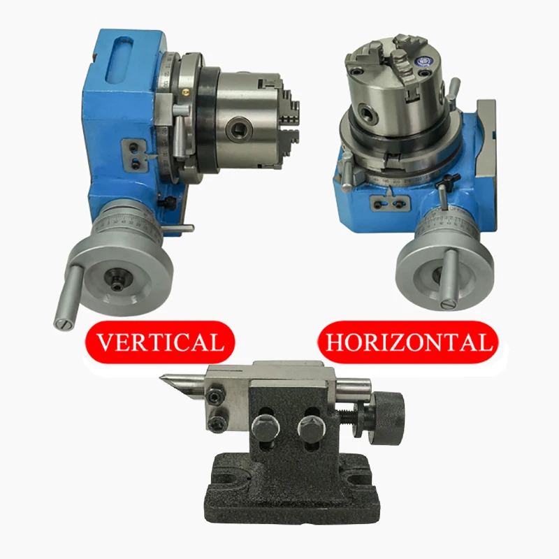 HV-4 Inch 80mm HV-6 125MM CNC Wood Router Milling Machine Horizontal Vertical Indexing Table 6 Division Head 10 Aliquot Rotary
HV-4 Inch 80mm HV-6 125MM CNC Wood Router Milling Machine Horizontal Vertical Indexing Table 6 Division Head 10 Aliquot Rotary