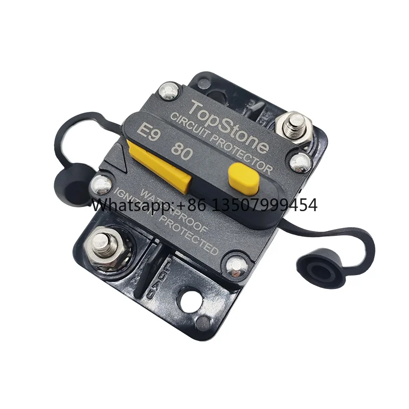 Topstone E92C 50A 12V 48V DC Manual Reset Circuit Breaker Surface Mount Waterproof Marine Automotive Boat Truck
Topstone E92C 50A 12V 48V DC Manual Reset Circuit Breaker Surface Mount Waterproof Marine Automotive Boat Truck