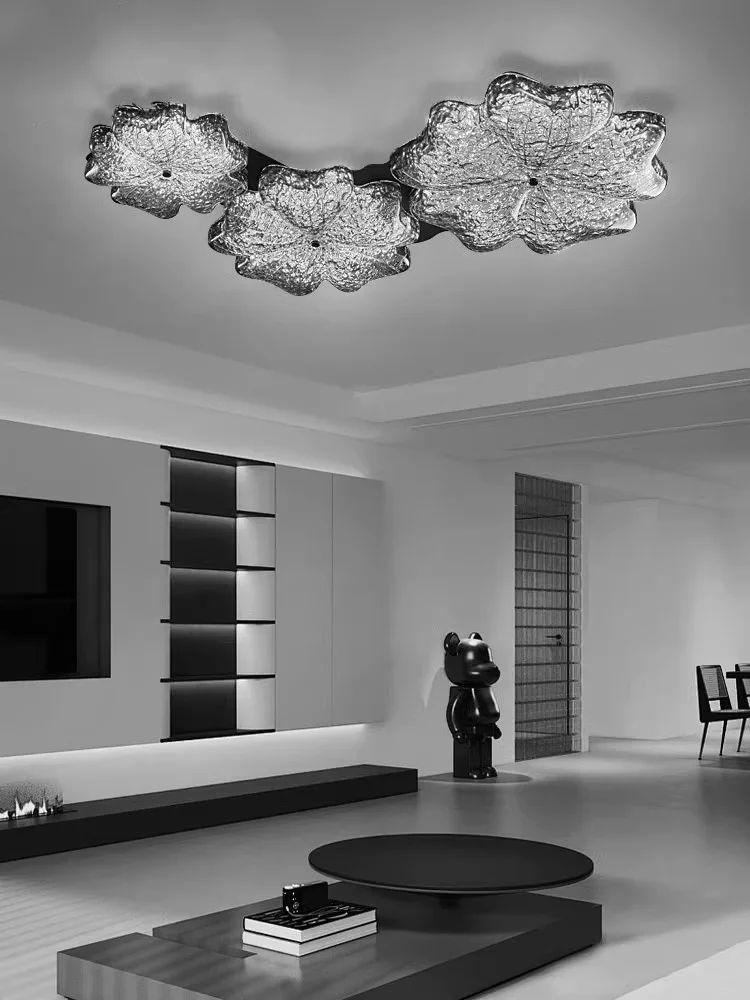 KaTe Smoke Gray/Gold Foil Petal Ceiling Lamp, Decorative Lamps for Living Room, Bedroom, Ceiling Pendants
KaTe Smoke Gray/Gold Foil Petal Ceiling Lamp, Decorative Lamps for Living Room, Bedroom, Ceiling Pendants