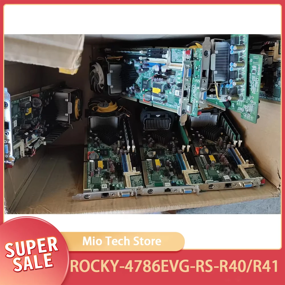 1PCS Industrial Control Motherboard Single Network Port ROCKY-4786EVG-RS-R40 VER: 4.0 ROCKY-4786EVG-RS-R41 VER:4.1
1PCS Industrial Control Motherboard Single Network Port ROCKY-4786EVG-RS-R40 VER: 4.0 ROCKY-4786EVG-RS-R41 VER:4.1