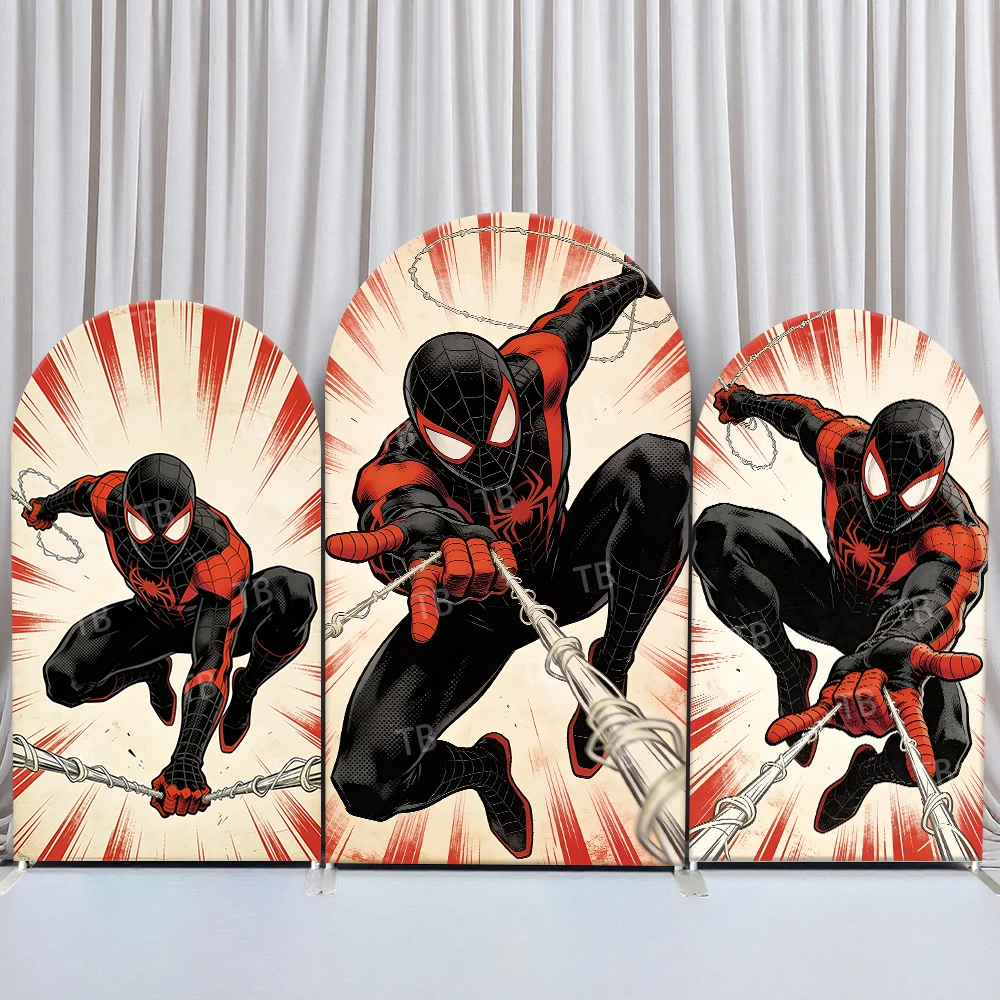 Фон с аркой Marvel «Человек-паук Майлз Моралес», чехол из комиксов, праздничная сцена для детей, декор для фотобудки на день рождения, детский душ
Фон с аркой Marvel «Человек-паук Майлз Моралес», чехол из комиксов, праздничная сцена для детей, декор для фотобудки на день рождения, детский душ