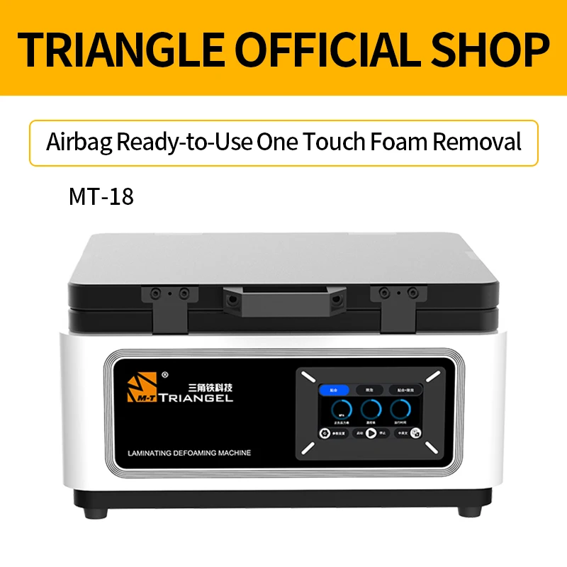 M-Triangel Screen Vacuum Laminating Bubble Removing Machine MT-13 MT-16 MT-18 for iPhone iPad Screen Laminating Refurbishment
M-Triangel Screen Vacuum Laminating Bubble Removing Machine MT-13 MT-16 MT-18 for iPhone iPad Screen Laminating Refurbishment
