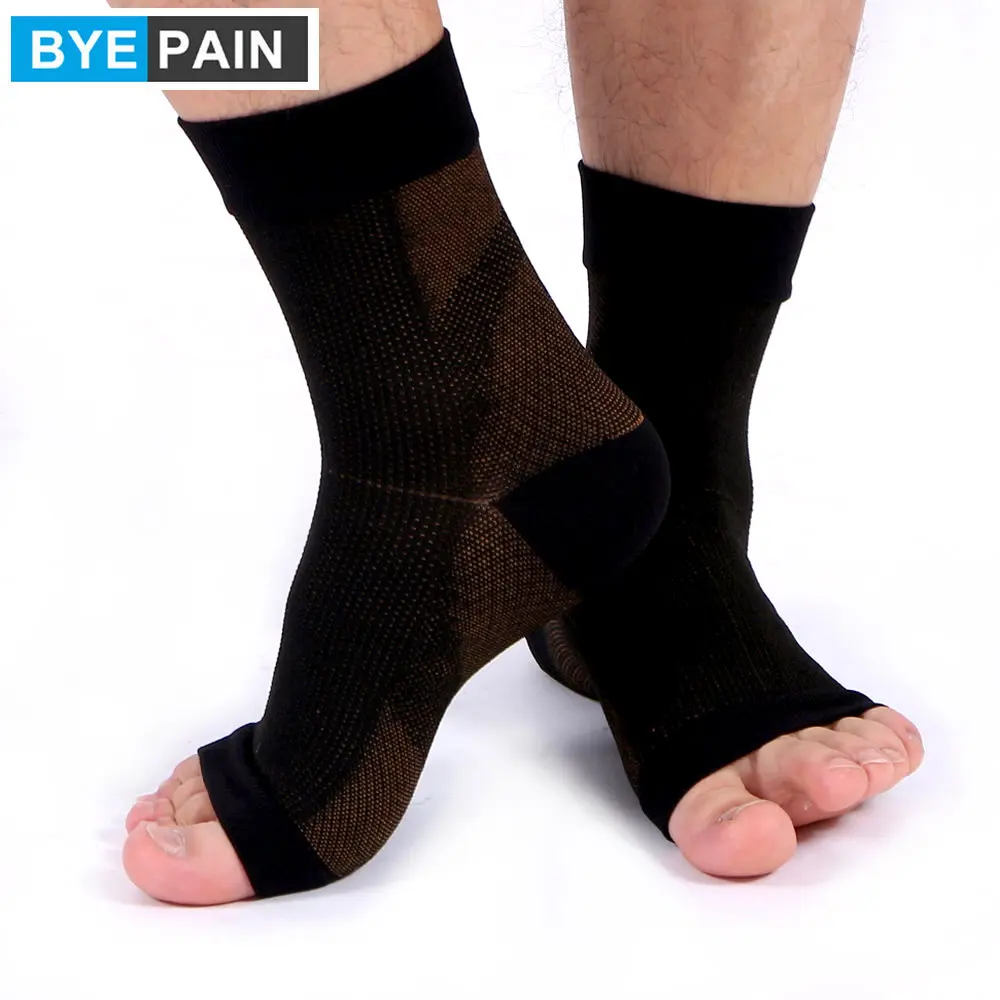 1Pair Ankle Brace Socks Copper Compression Sleeve Support Foot Brace For Plantar Fasciitis Neuropathy
1Pair Ankle Brace Socks Copper Compression Sleeve Support Foot Brace For Plantar Fasciitis Neuropathy