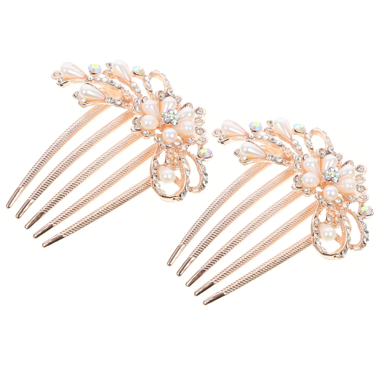 2Pcs Pearl Hair Combs Elegant Flower Design Bridal Hair Comb Accessories Wedding Party Hairpiece Rhinestone Brides Hairpin
2Pcs Pearl Hair Combs Elegant Flower Design Bridal Hair Comb Accessories Wedding Party Hairpiece Rhinestone Brides Hairpin