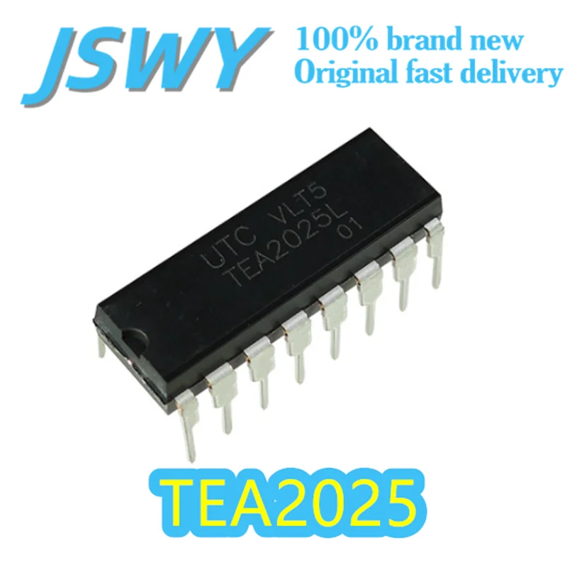 (10/50 pieces) TEA2025L DIP-16 package Dual channel audio amplifier IC supports 1.7W output/4Ω load Original Quick delivery
(10/50 pieces) TEA2025L DIP-16 package Dual channel audio amplifier IC supports 1.7W output/4Ω load Original Quick delivery