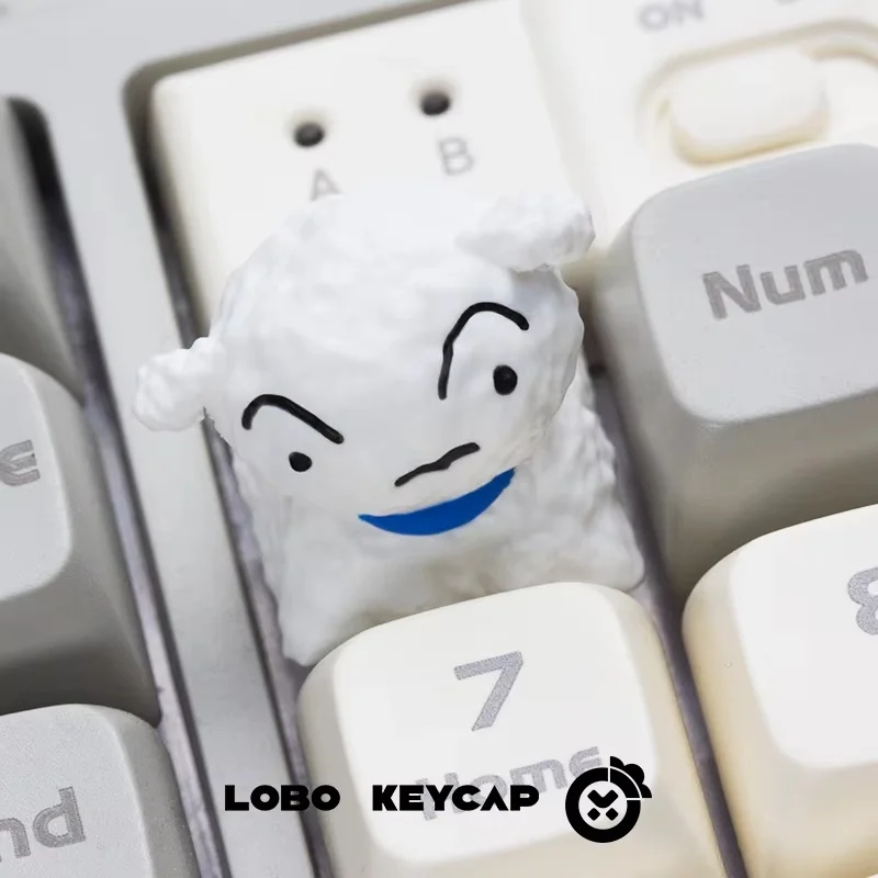 Cartoon Cute Shiro Anime Keycap For Mechanical Keyboard 3D Resin Cherry R4 Profile Custom Game Key Caps Collectibles Gifts
Cartoon Cute Shiro Anime Keycap For Mechanical Keyboard 3D Resin Cherry R4 Profile Custom Game Key Caps Collectibles Gifts