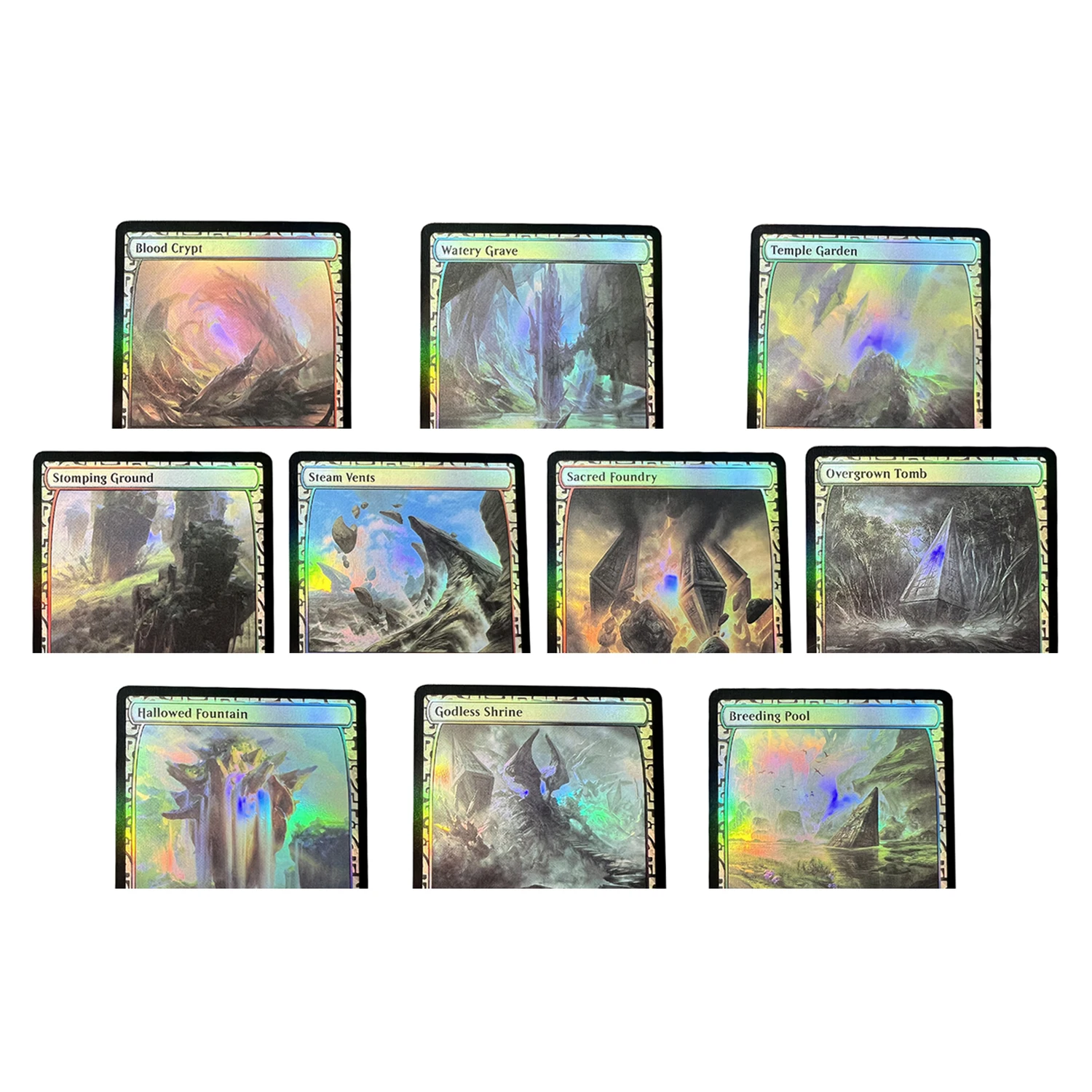 Blood Crypt Steam Vents Watery Grave Zendikar Expeditions SHOCK LANDS EXP Foil TCG Cards Quality Board Game
Blood Crypt Steam Vents Watery Grave Zendikar Expeditions SHOCK LANDS EXP Foil TCG Cards Quality Board Game