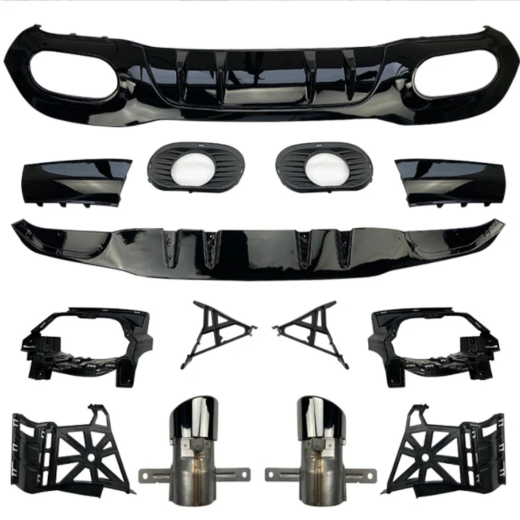 REAR DIFFUSER with MUFFLER TIPS for MERCEDES BENZ a Class W177 A35 AMG Sedan 18+
REAR DIFFUSER with MUFFLER TIPS for MERCEDES BENZ a Class W177 A35 AMG Sedan 18+