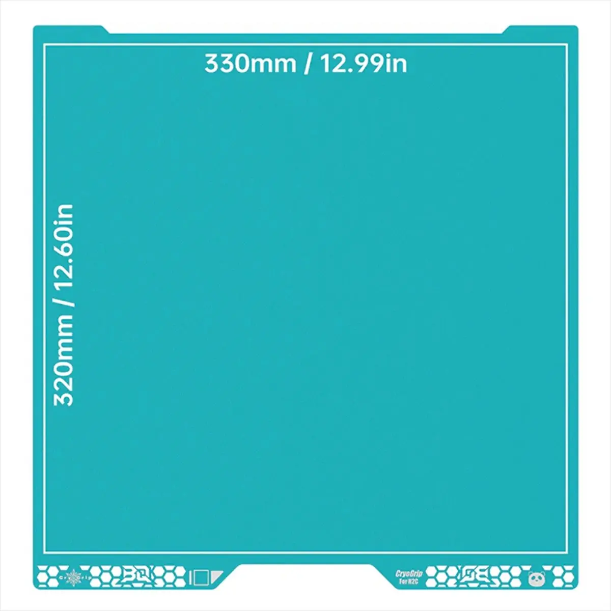 ABAN Panda Build Plate CryoGrip Pro Glacier Sheet Double-Sided Spring Steel 3D Printer Parts for Lab H2C 3D Printer
ABAN Panda Build Plate CryoGrip Pro Glacier Sheet Double-Sided Spring Steel 3D Printer Parts for Lab H2C 3D Printer