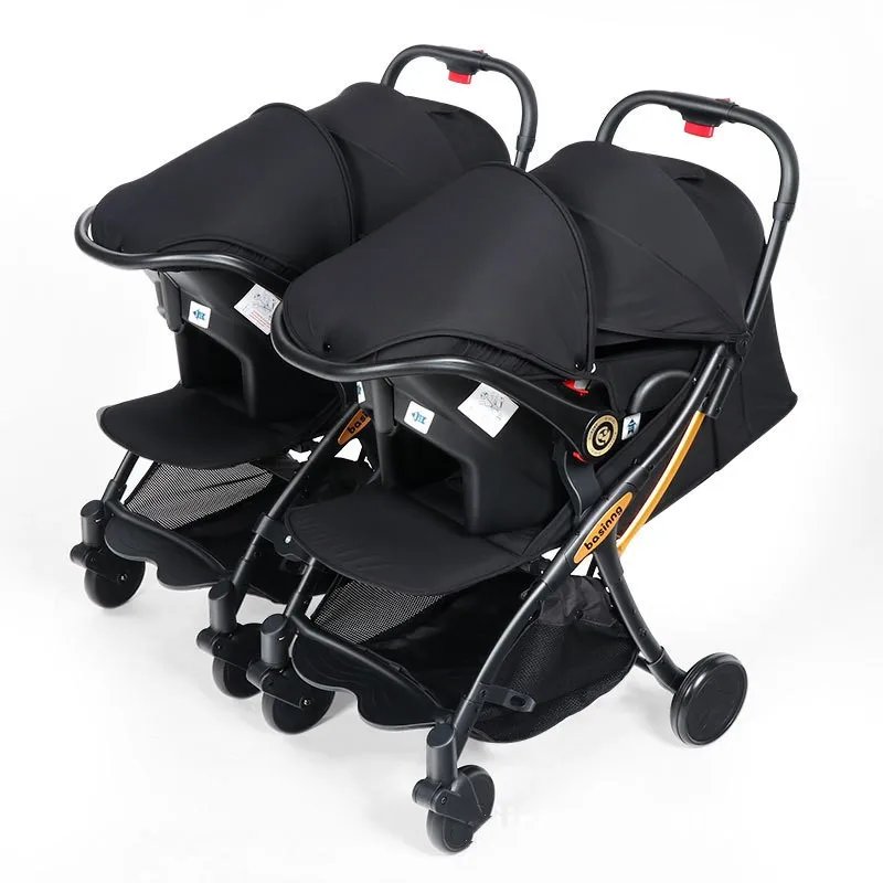 High quality lightly foldable luxury twins baby stroller carseat for two baby
High quality lightly foldable luxury twins baby stroller carseat for two baby