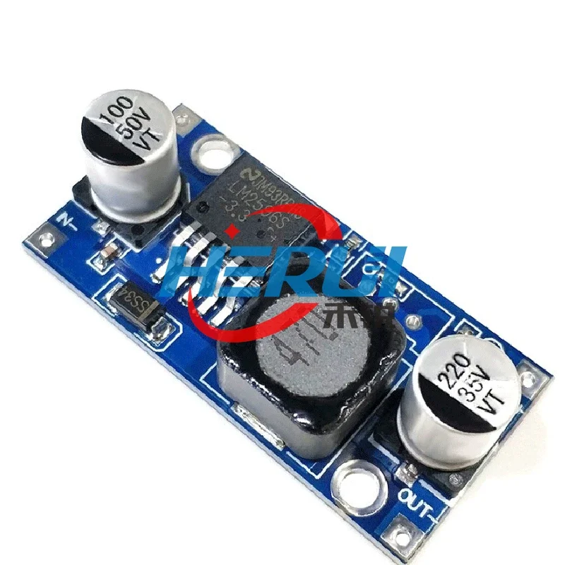LM2596S DC-DC step-down power module 3A Adjustable step-down module The voltage regulator exceeds LM2576
LM2596S DC-DC step-down power module 3A Adjustable step-down module The voltage regulator exceeds LM2576