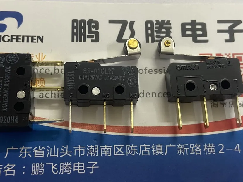 2PCS/lot SS01GL2T SS-01GL2T Japan original small travel limit medium micro switch with roller length 3 pin 0.1A
2PCS/lot SS01GL2T SS-01GL2T Japan original small travel limit medium micro switch with roller length 3 pin 0.1A