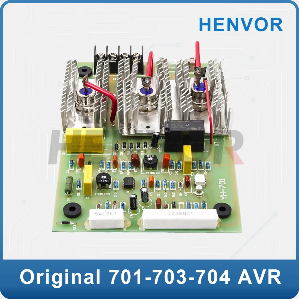 YH-701 AVR 701 703 704 Генератор печатной платы Автоматический регулятор напряжения Модуль управления стабилизатором для универсальных запасных частей генераторной установки
YH-701 AVR 701 703 704 Генератор печатной платы Автоматический регулятор напряжения Модуль управления стабилизатором для универсальных запасных частей генераторной установки