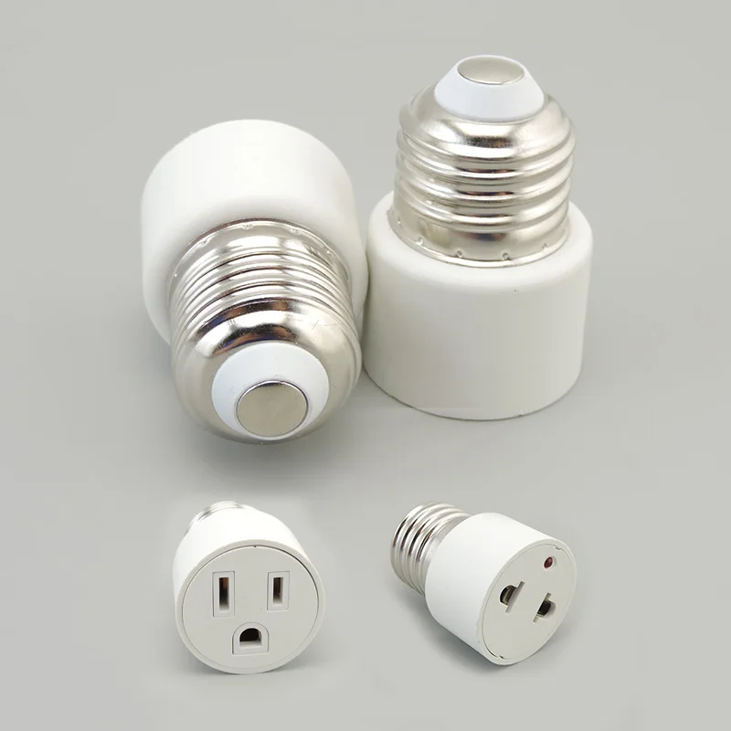 E26 E27 to EU US Converter Lamp Socket Screw LED Bulb Lighting E27 European America Plug Socket Light Holder
E26 E27 to EU US Converter Lamp Socket Screw LED Bulb Lighting E27 European America Plug Socket Light Holder