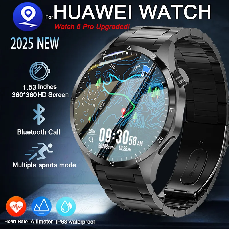 Для HUAWEI GT5 PRO Смарт-часы Мужчины AMOLED Экран Bluetooth Вызов GPS Траектория Сердечный ритм IP68 Водонепроницаемые Смарт-часы 2025 Новинка
Для HUAWEI GT5 PRO Смарт-часы Мужчины AMOLED Экран Bluetooth Вызов GPS Траектория Сердечный ритм IP68 Водонепроницаемые Смарт-часы 2025 Новинка
