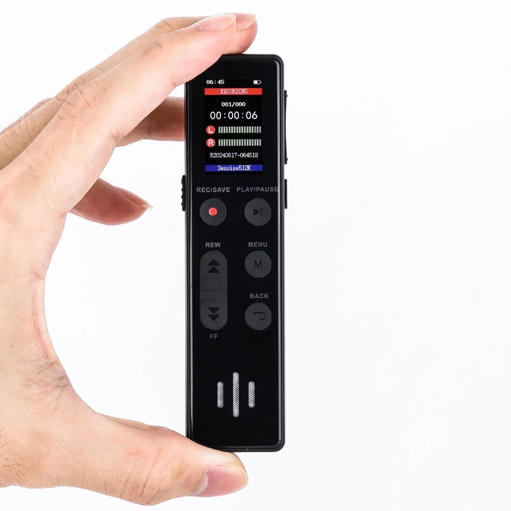 8GB Digital Voice Recorder,Voice Activated Recorder with Playback,Voice Recorder Lectures Sound Audio Recorder Line-in PQ105
8GB Digital Voice Recorder,Voice Activated Recorder with Playback,Voice Recorder Lectures Sound Audio Recorder Line-in PQ105