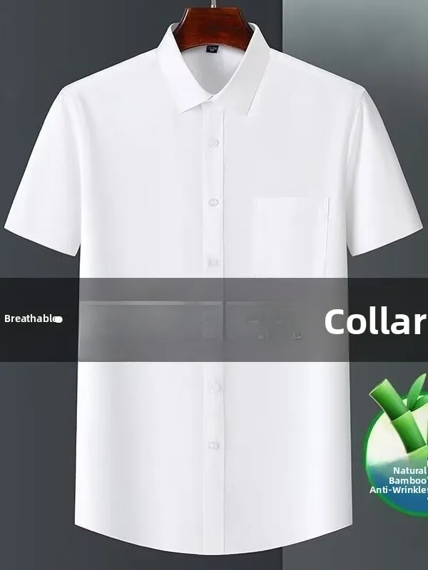 White ket Ice Silk Thin ort Sve irt Men's Casual Busin Casual Summer Anti-Wrinkle irt Breathable Stand Fit
White ket Ice Silk Thin ort Sve irt Men's Casual Busin Casual Summer Anti-Wrinkle irt Breathable Stand Fit