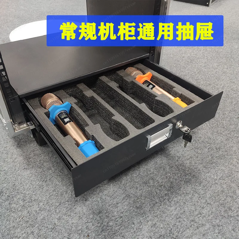 2U3U Full Metal/Wood Drawer Air Case with Lock Wireless Microphone 19 Inch Household Standard Cabinet Drawer
2U3U Full Metal/Wood Drawer Air Case with Lock Wireless Microphone 19 Inch Household Standard Cabinet Drawer