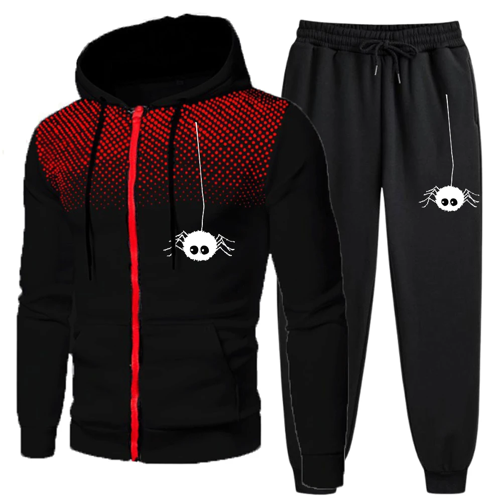 Quality Mens Tracksuit Animal Printing Casual Zipper Hooded Sweatshirt+Jogging Pants Set Round Dot Daily Home Jacket Coat Outfit
Quality Mens Tracksuit Animal Printing Casual Zipper Hooded Sweatshirt+Jogging Pants Set Round Dot Daily Home Jacket Coat Outfit