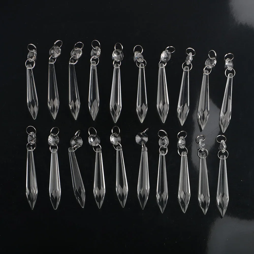 25 шт., 76 мм, люстра, сосулька, хрустальные призмы с восьмиугольными бусинами, кристаллы, осветительная лампа, запасные части
25 шт., 76 мм, люстра, сосулька, хрустальные призмы с восьмиугольными бусинами, кристаллы, осветительная лампа, запасные части