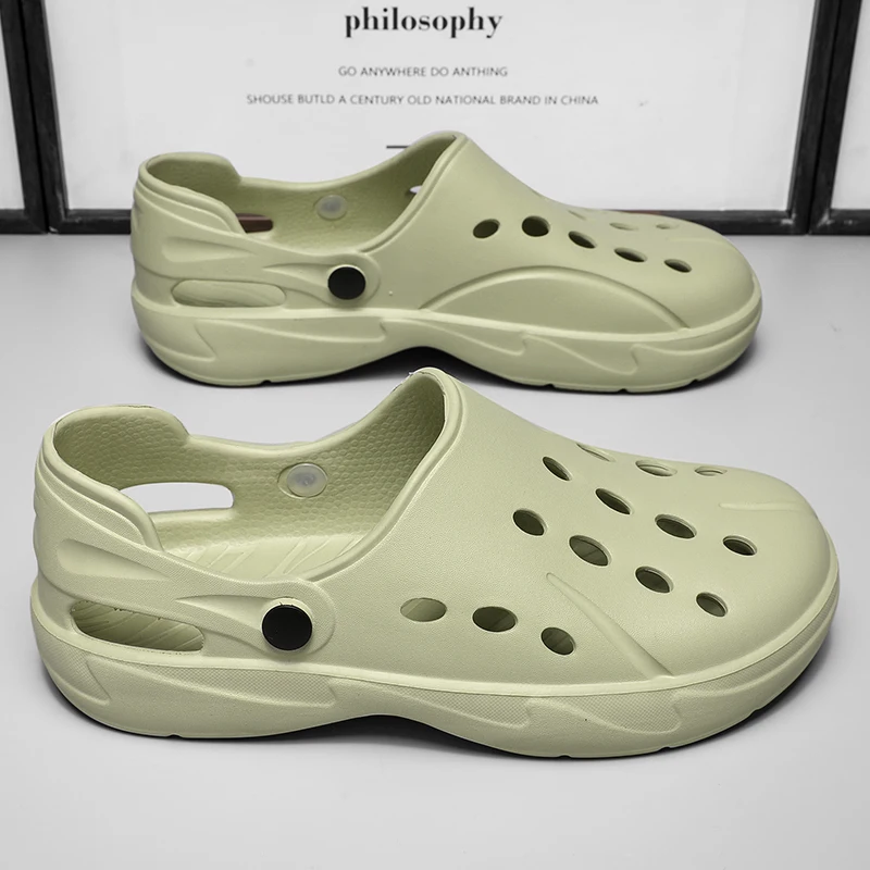 Outdoor Men's Sandals Beach Sports Design High-End Casual EVA Men's Clog Shoes
Outdoor Men's Sandals Beach Sports Design High-End Casual EVA Men's Clog Shoes