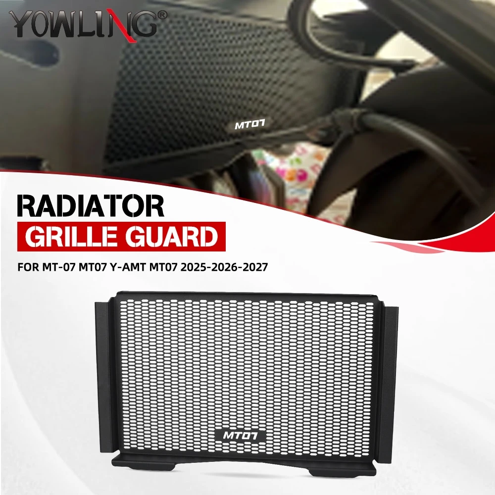 Motorcycle Accessories Radiator Grille Guard Cover Protector Protection New For YAMAHA MT-07 MT07 Y-AMT mt07 2025-2026-2027
Motorcycle Accessories Radiator Grille Guard Cover Protector Protection New For YAMAHA MT-07 MT07 Y-AMT mt07 2025-2026-2027