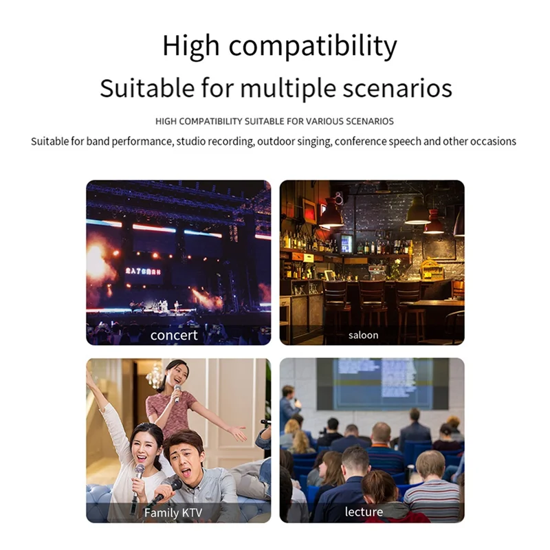 High Quality Wireless Microphone Converter Microphone Transmitter Receiver Xlr Microphone Wireless System For Dynamic Microphone
High Quality Wireless Microphone Converter Microphone Transmitter Receiver Xlr Microphone Wireless System For Dynamic Microphone