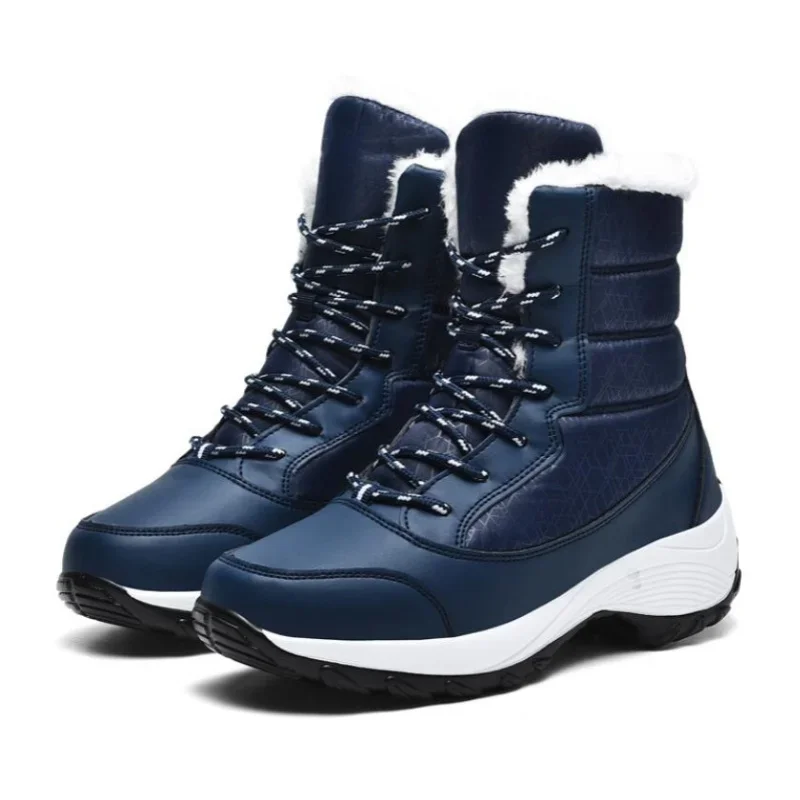 Ankel Boots for Women Winter Outdoor Warm Snow Boots Chunky Platform Waterproof Non-slip Warm Shoes Woman Boots Plus Size Casual
Ankel Boots for Women Winter Outdoor Warm Snow Boots Chunky Platform Waterproof Non-slip Warm Shoes Woman Boots Plus Size Casual