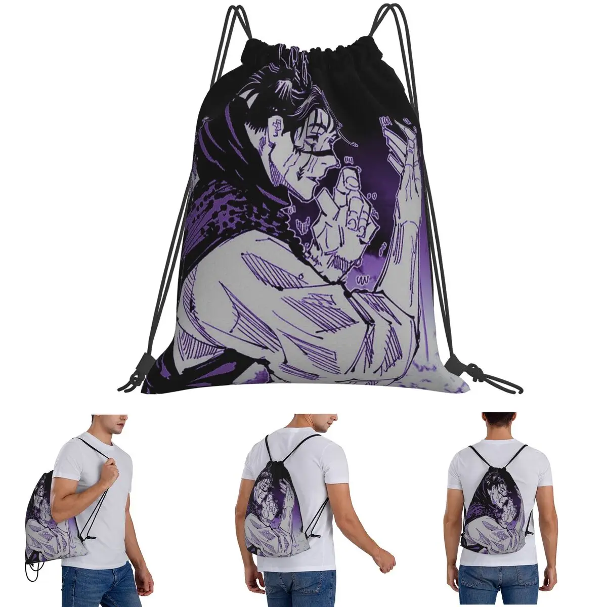Choso JJK Anime Jujutsu Kaisen Backpacks Casual Drawstring Bags Shoes Bag Book Bags for Man Woman School
Choso JJK Anime Jujutsu Kaisen Backpacks Casual Drawstring Bags Shoes Bag Book Bags for Man Woman School