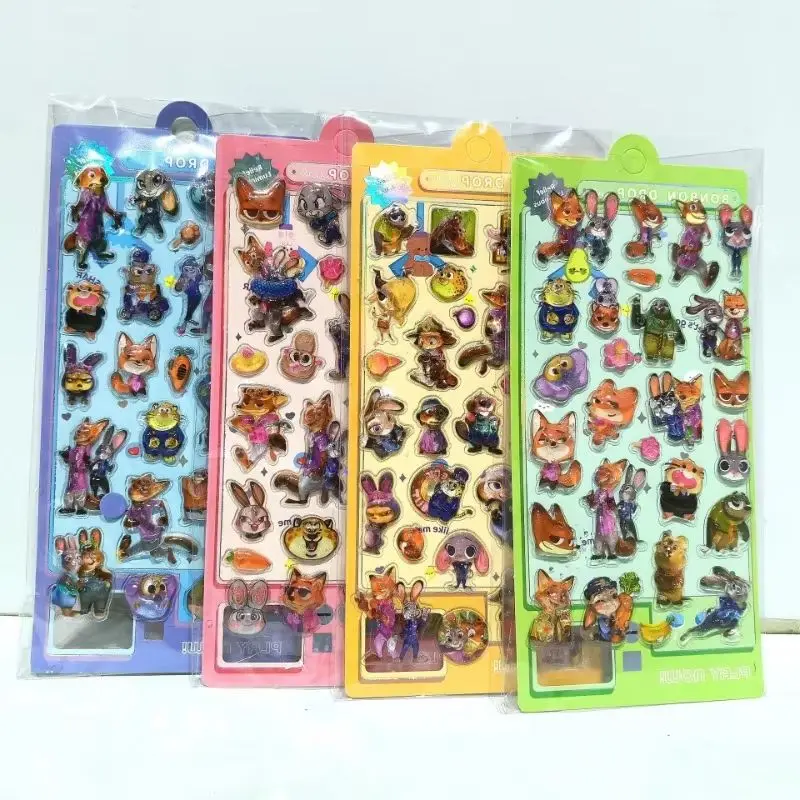 Disney Zootopia 2 Merchandise 3D Embossed Stickers Cute Character Decals for Scrapbook Journal Laptop Kawaii Collectible Gift
Disney Zootopia 2 Merchandise 3D Embossed Stickers Cute Character Decals for Scrapbook Journal Laptop Kawaii Collectible Gift