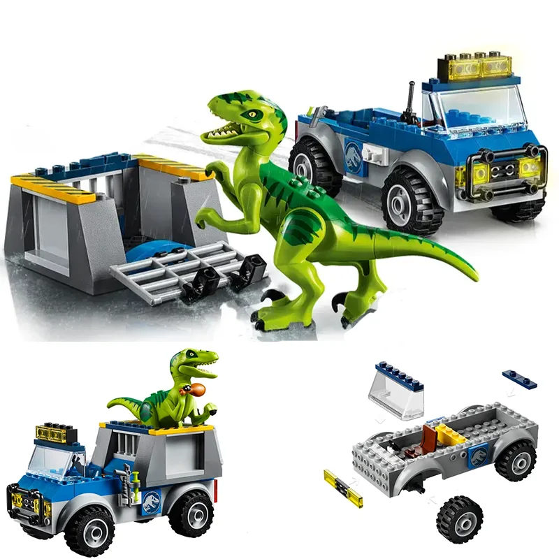 Compatible Bricks Sets Jurassic Series Building Blocks Raptor Rescue Truck Children's Holiday Gifts Assembling Dinosaur Toys
Compatible Bricks Sets Jurassic Series Building Blocks Raptor Rescue Truck Children's Holiday Gifts Assembling Dinosaur Toys