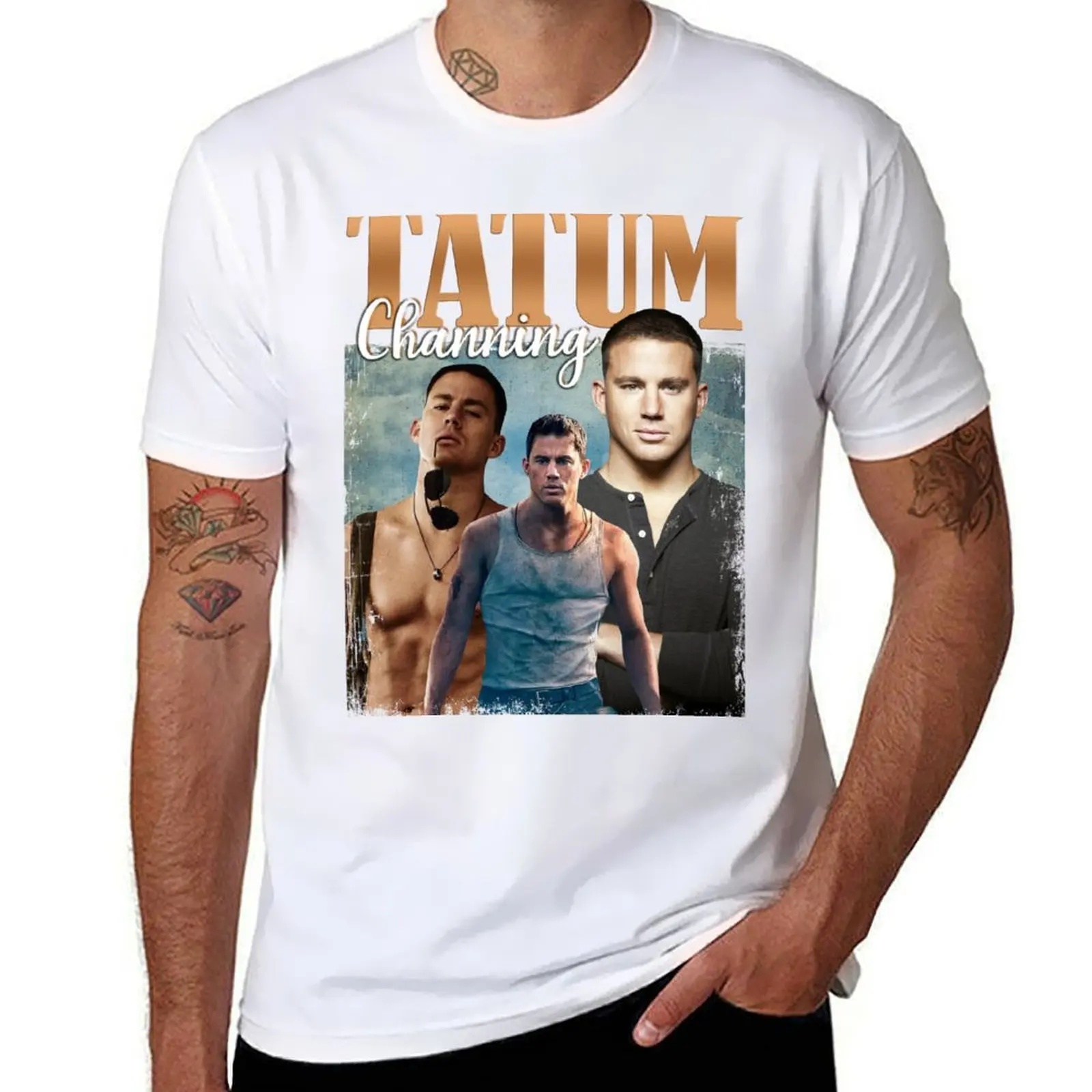 Channing Artist Tatum T-Shirt t shirt for man 100 percent cotton t shirts with prints T-Shirt
Channing Artist Tatum T-Shirt t shirt for man 100 percent cotton t shirts with prints T-Shirt