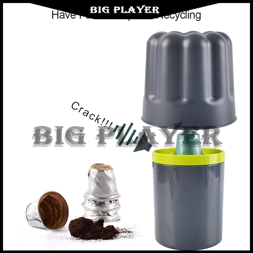 Premium Coffee Capsule Recycling Bucket - Compact Aluminum Tool for Grounds Compost
Premium Coffee Capsule Recycling Bucket - Compact Aluminum Tool for Grounds Compost